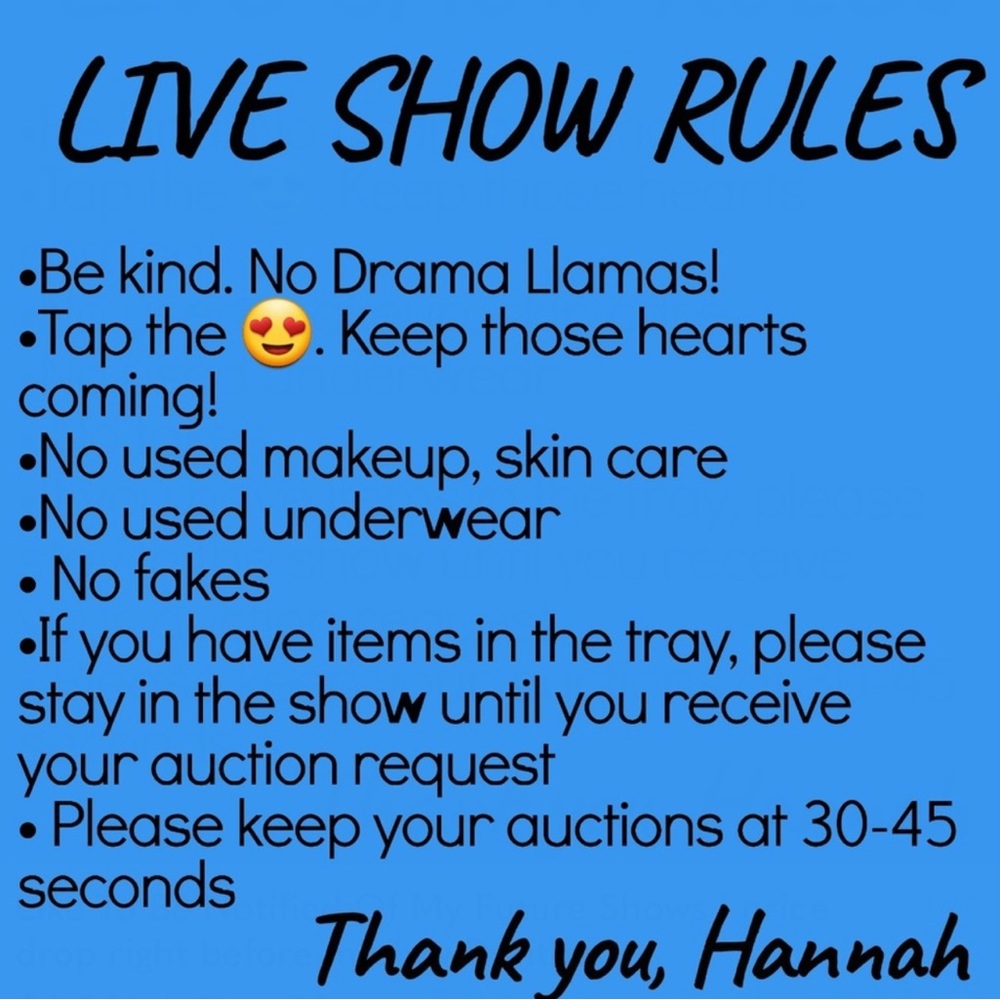 Live show Notifications for mine and yours being featured  NOW - Picture 2 of 2